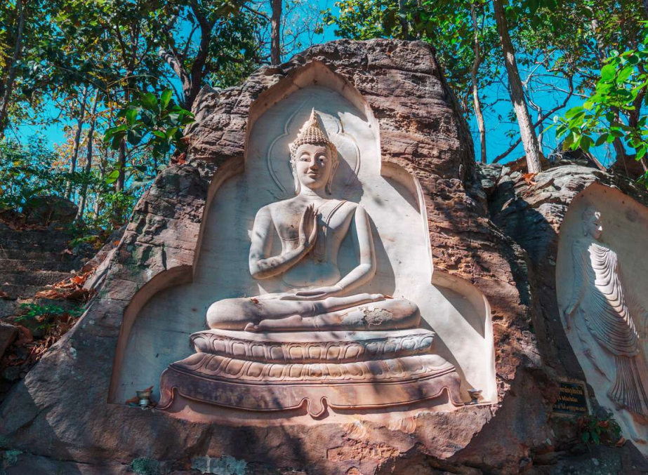 Hike to Huai Pha Kiang Rock Sculptures
